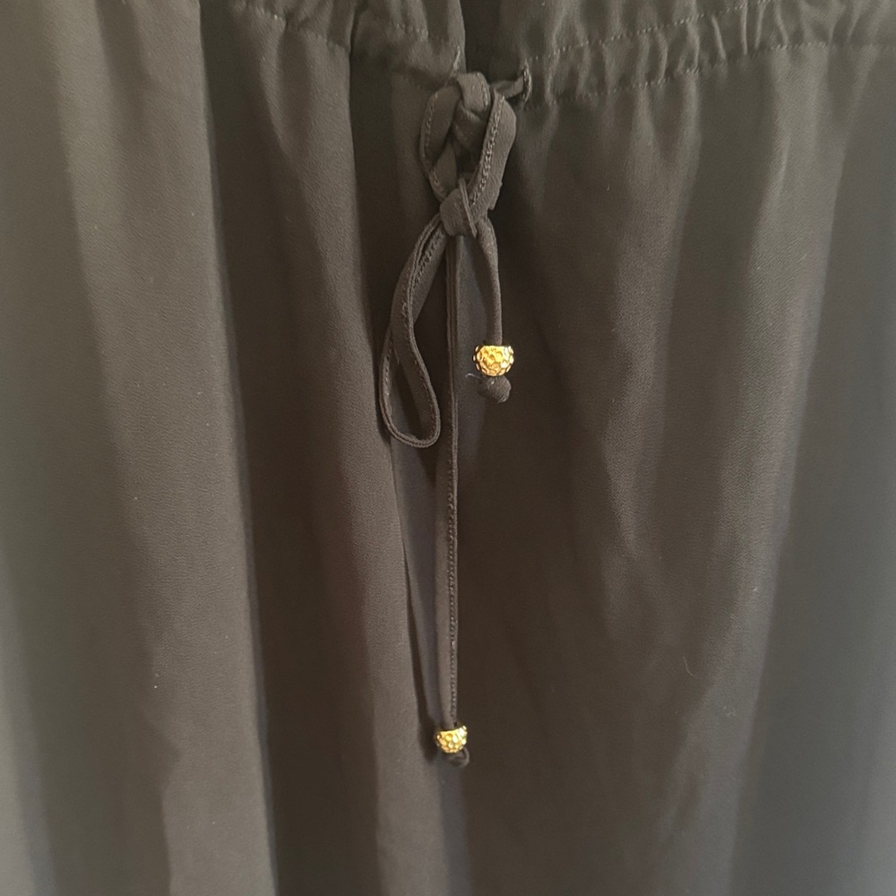 Merona Elegant Black bathing suit cover - Picture 3 of 4
